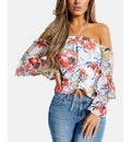 Guess Brailyn Ruched Halter Top