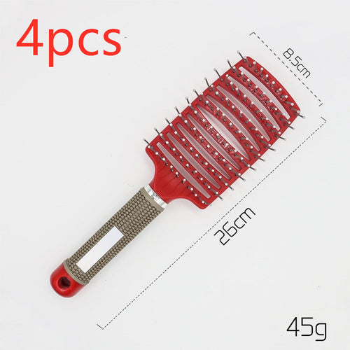 Hairbrush Anti Klit Brushy Haarborstel Women Detangler Hair Brush Bris