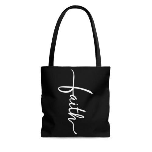 Large Tote Bag - Faith Christian Inspiration