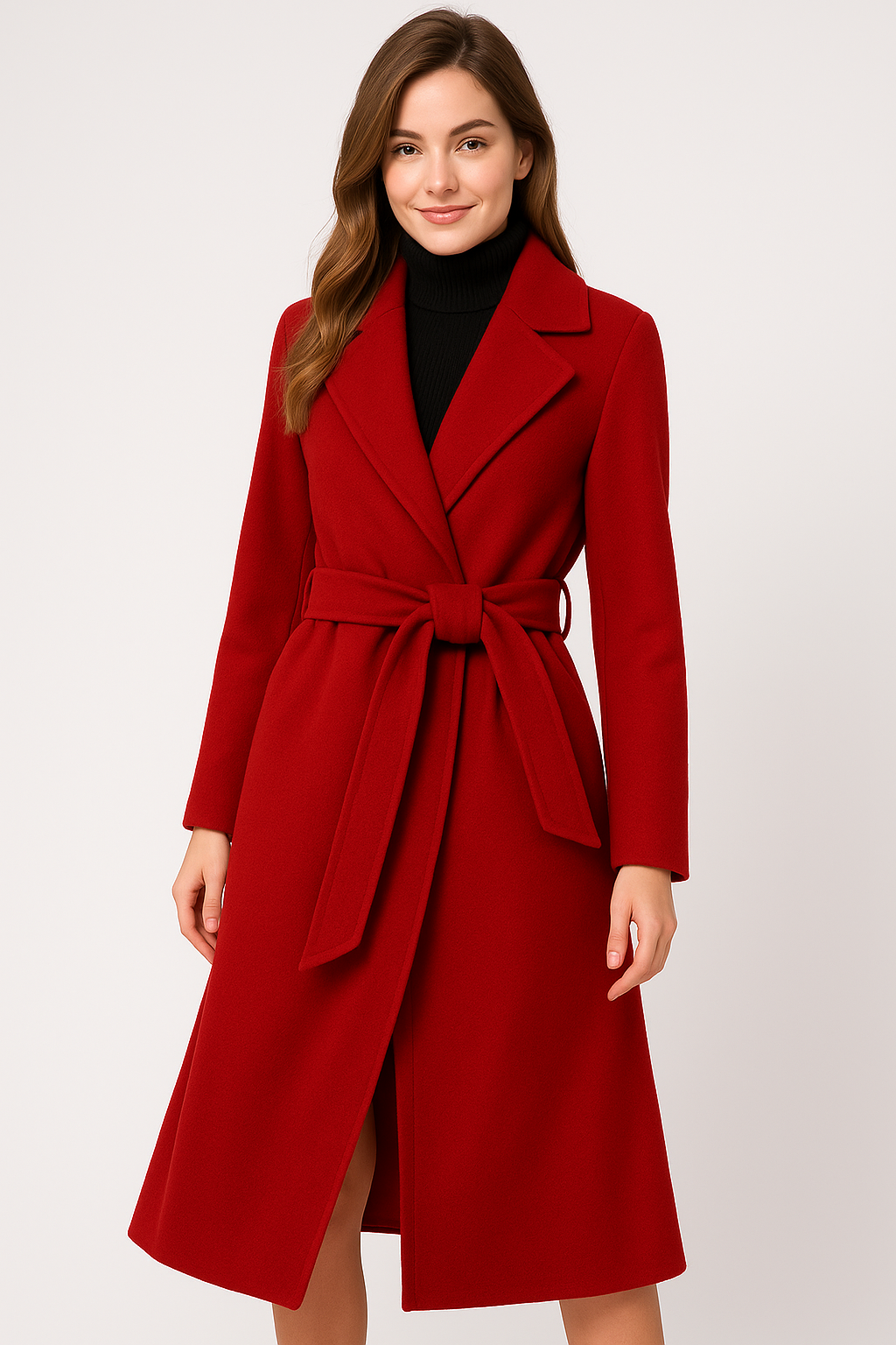Autumn & Winter Temperament Wool Coat for Women – Elegant &